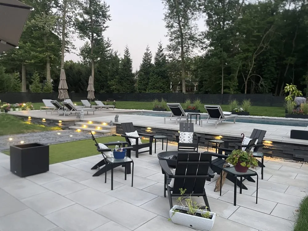 Professional landscape installation in Wayne, NJ - Patio Builders