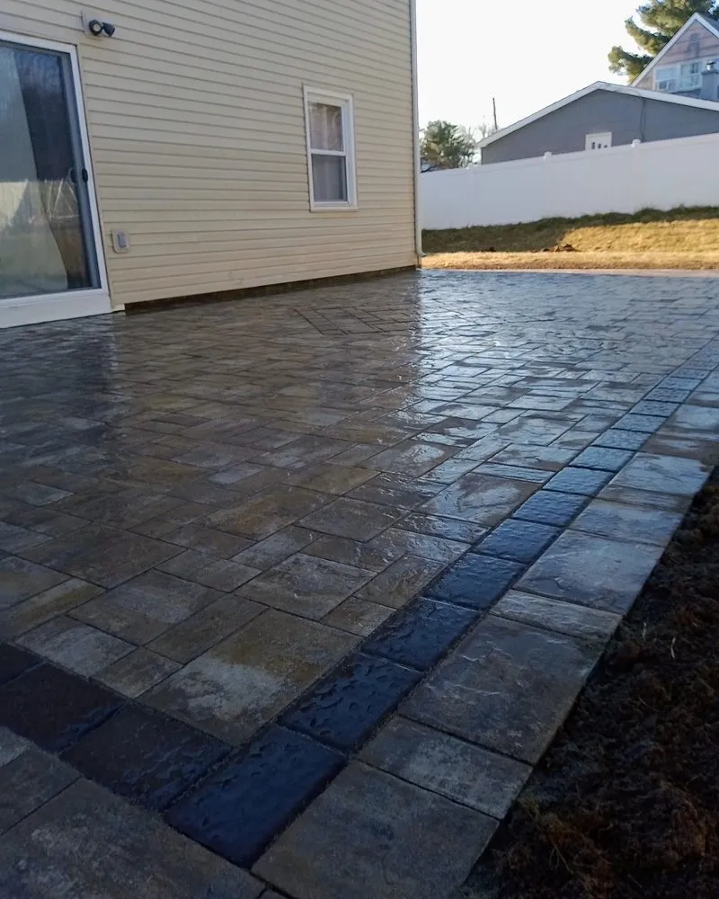 Affordable lawn mowing service with custom design in Wayne, NJ by Patio Builders