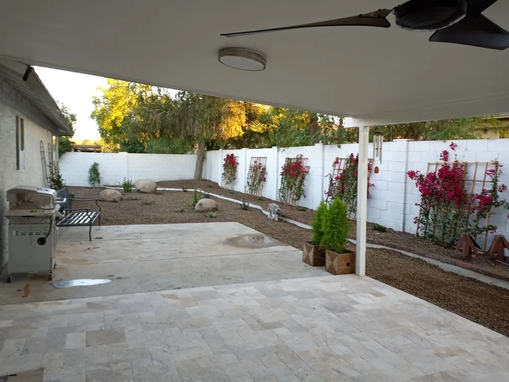 Affordable landscape installation with custom design across Scottsdale, AZ - Patio Design Group