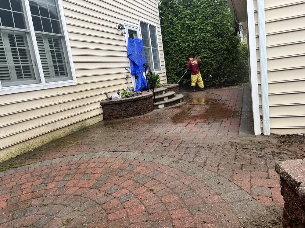 Custom landscaping services for year-round maintenance across Bridgeton, NJ - Patio restoration