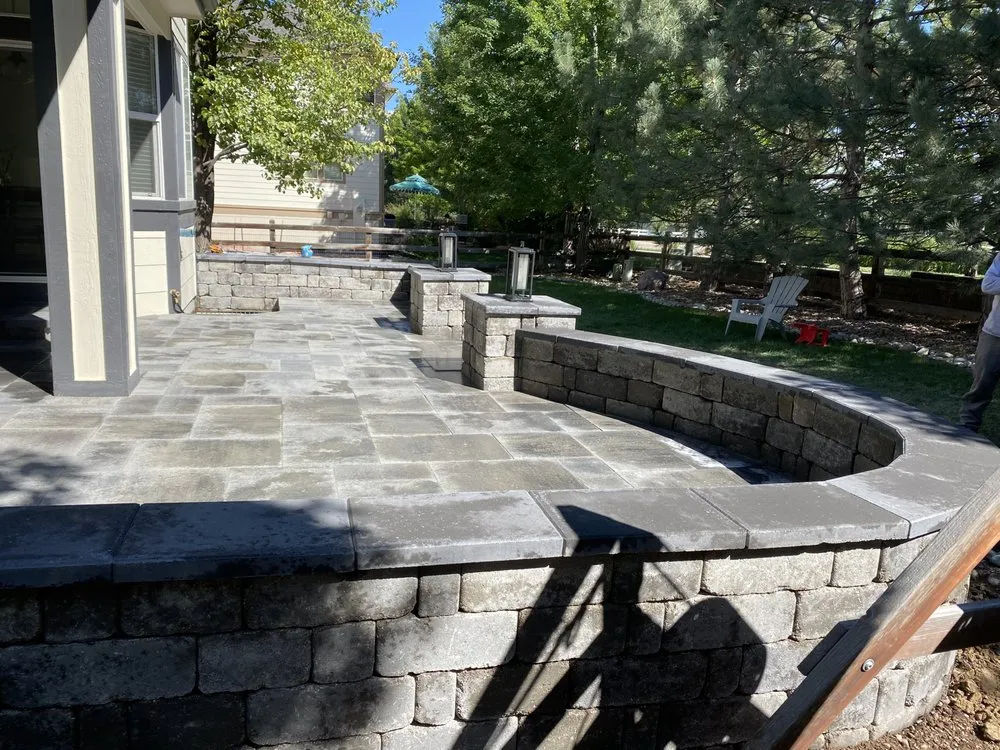 Professional outdoor landscaping near you across Lakewood, CO - Patio System Landscape
