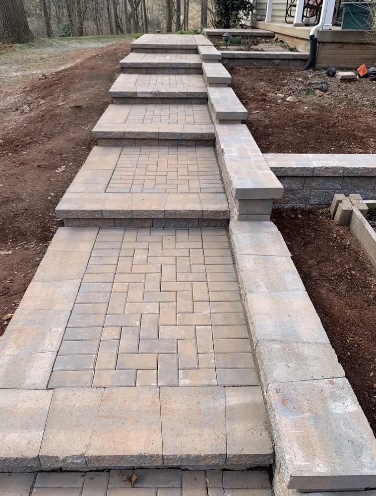 Professional landscape design in Woodbridge, VA by Patios and Gardens Design & Build