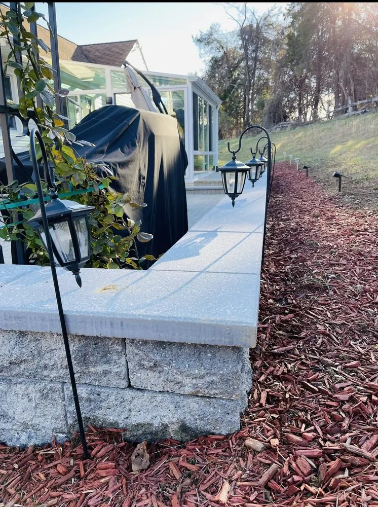 Custom landscape design for year-round maintenance across Woodbridge, VA - Patios and Gardens Design & Build