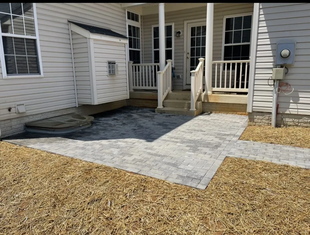 Reliable lawn mowing service in Woodbridge, VA by Patios and Gardens Design & Build