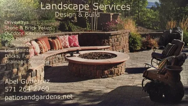 Patios and Gardens Logo