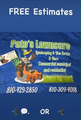 Pato's Lawncare Logo