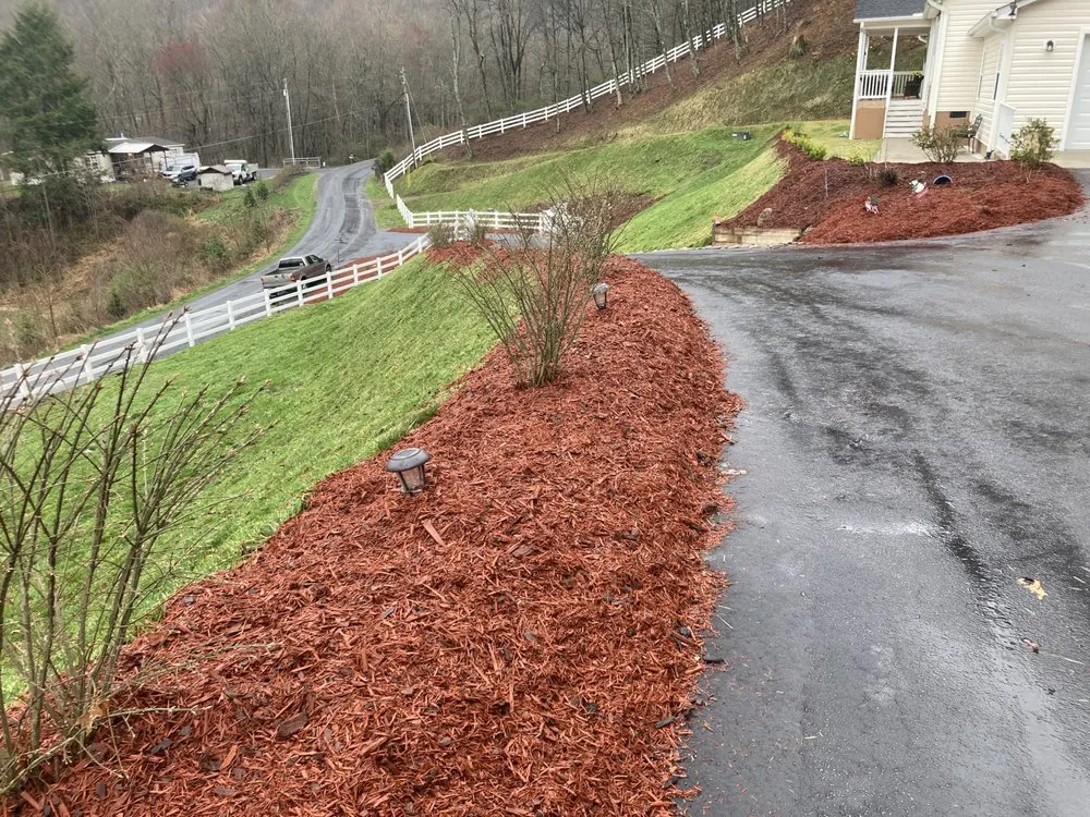 Reliable yard cleanup service for homes in Waynesville, NC by Patrick’s Lawncare & Landscaping