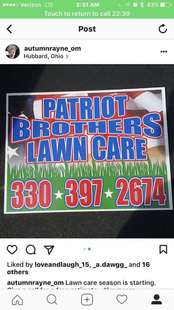 Professional landscape design for residential properties across Hubbard, OH - Patriot Brothers Lawn Care