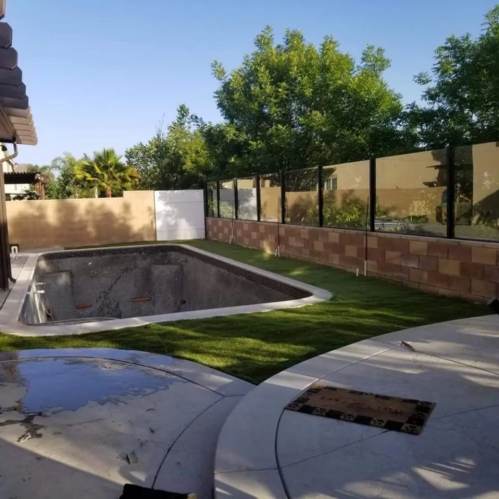 Reliable yard cleanup service with custom design in Hemet, CA by Patriot Landscape and Fencing