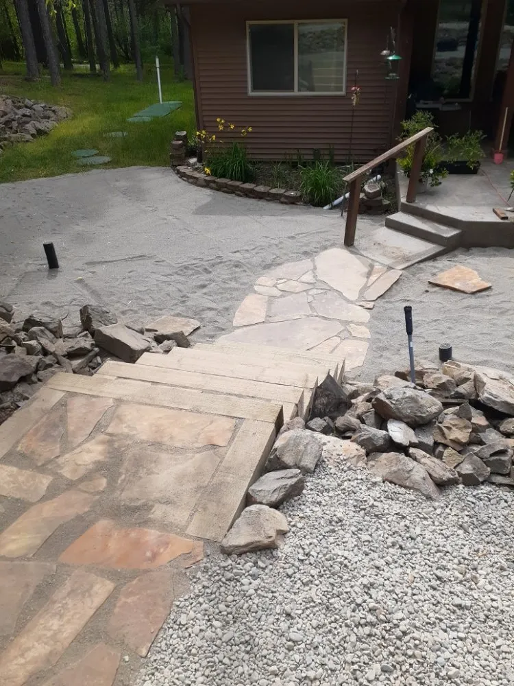 Professional landscaping services in Hauser, ID by Patriot Landscape Construction