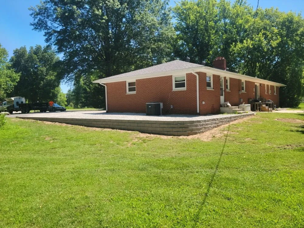 Affordable landscape installation in Marine, IL by Patriot Landscape