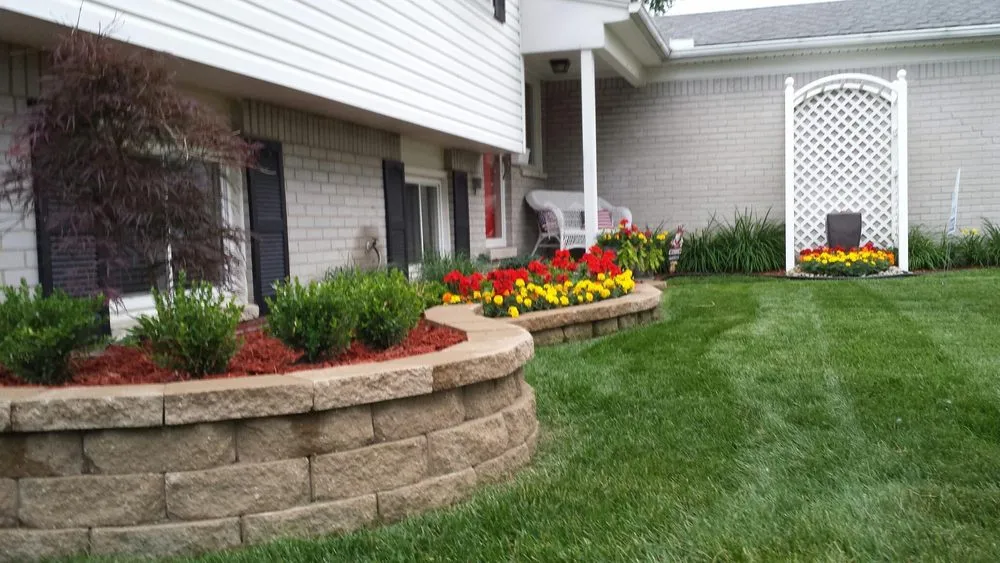 Affordable landscape installation for year-round maintenance in Harrison Township, MI by Patriot Landscaping