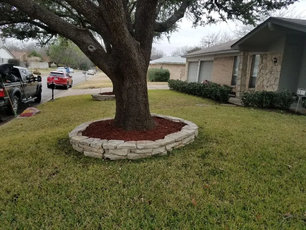 Professional garden landscaping in North Richland Hills, TX - Patriot Landscaping