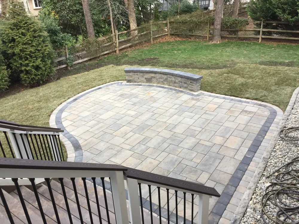 Professional outdoor landscaping in Manassas, VA by Patriot Lawn and Landscape