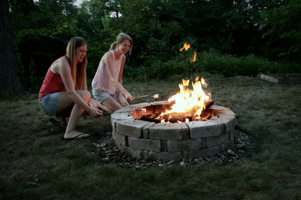 Custom garden landscaping in Annville, PA by Patriot Lawn Care