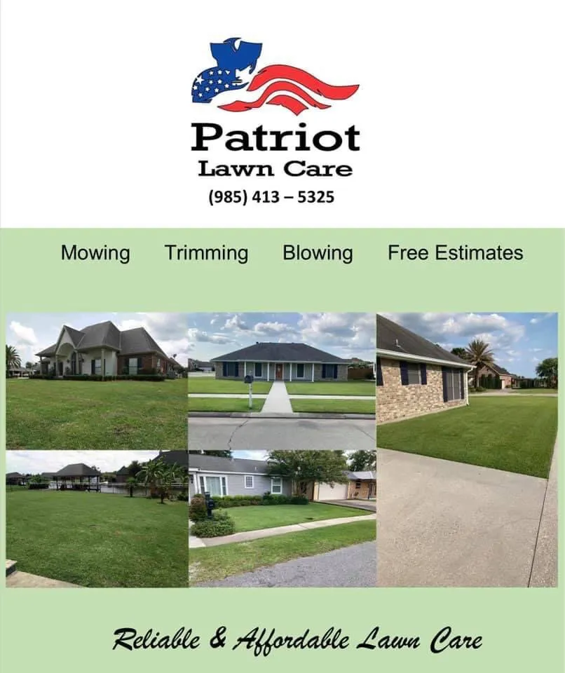 Local garden landscaping in Houma, LA - Patriot Lawn Care