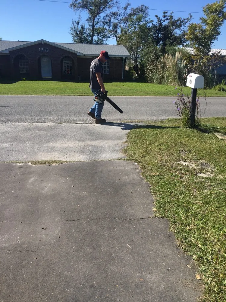 Expert outdoor landscaping with custom design in Panama City, FL by Patriot Lawn Care