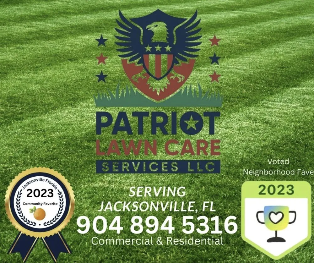 Trusted lawn mowing service in Jacksonville, FL by Patriot Lawn Care Services