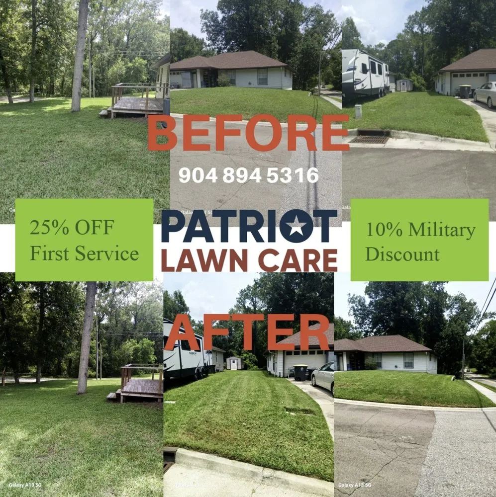 Local garden landscaping in Jacksonville, FL - Patriot Lawn Care Services