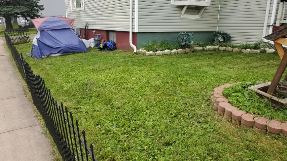 Professional yard cleanup service in Superior, WI by Patriot Lawn Care.