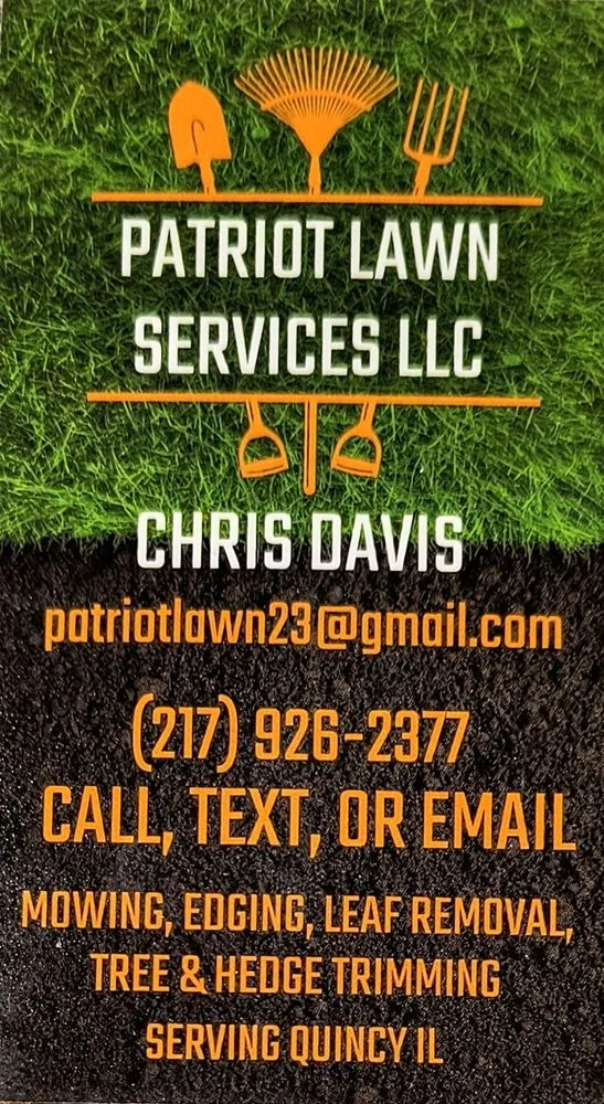 Top-rated lawn mowing service in Quincy, IL - Patriot Lawn Services