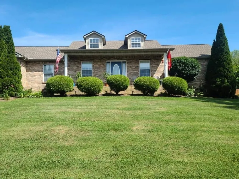 Expert landscape installation for beautiful yards in Sevierville, TN by Patriot Lawncare and Landscaping