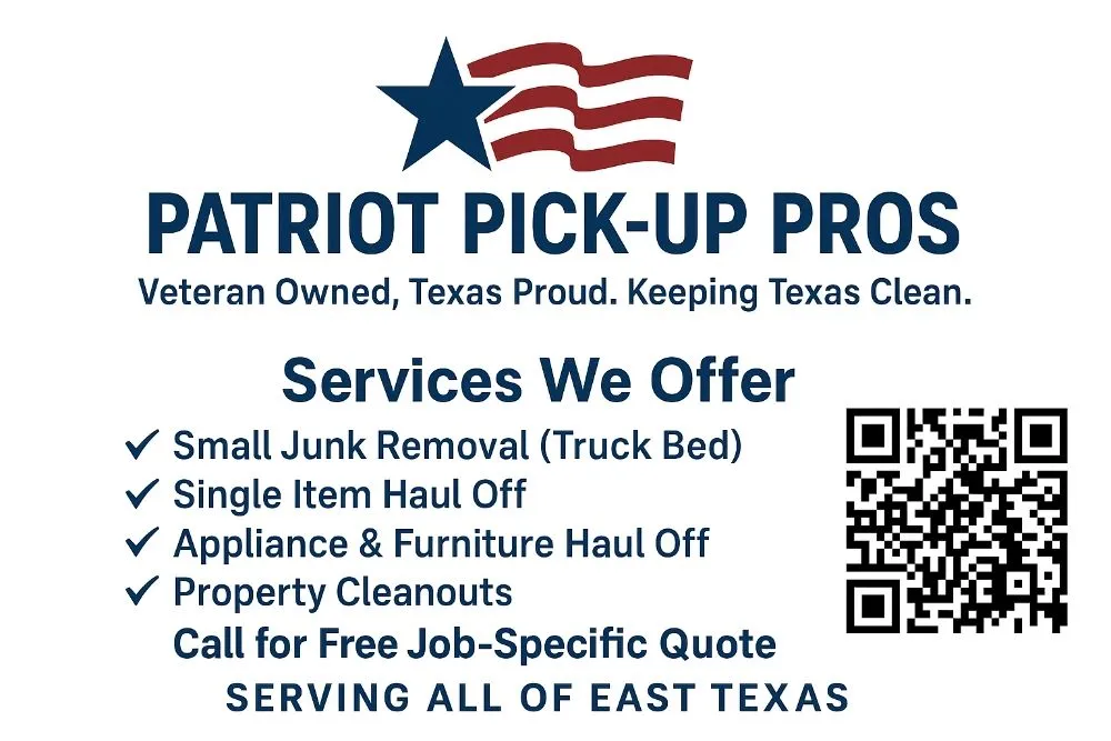 Trusted landscape installation in Lindale, TX by Patriot Pick Up Pros