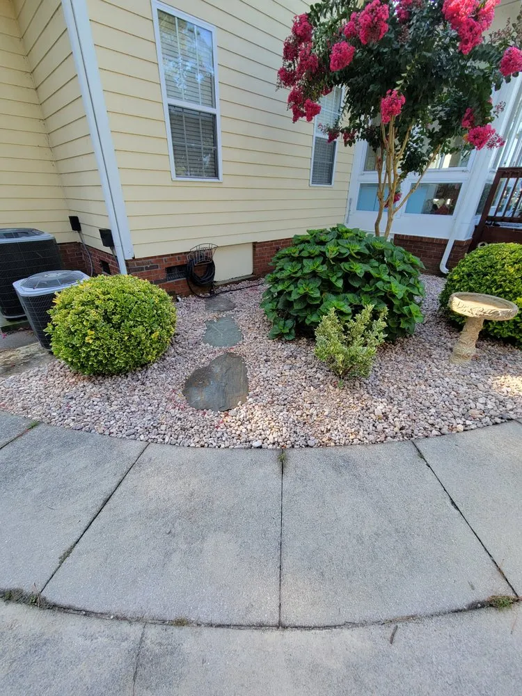 Top-rated landscape installation in Jacksonville, NC by Patriot Property and Lawn Services