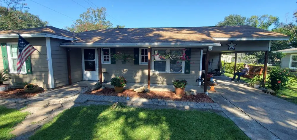 Affordable yard cleanup service in Orange, TX by Patriot Residential Services