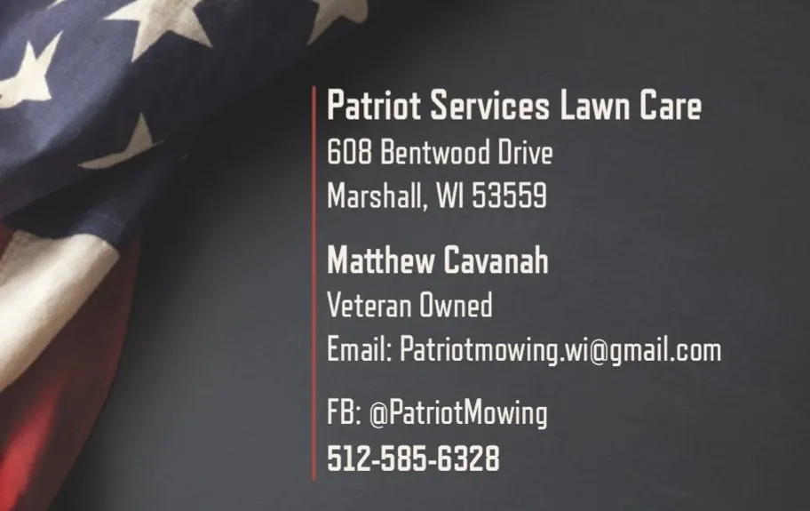 Professional landscape design in Marshall, WI - Patriot Services