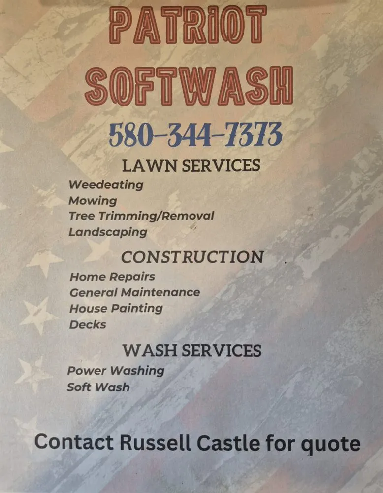Affordable lawn care service near you in Oklahoma City, OK by Patriot Soft Wash