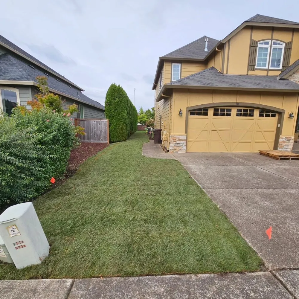 Affordable lawn mowing service in Lafayette, OR by Patriot Strong Landscaping