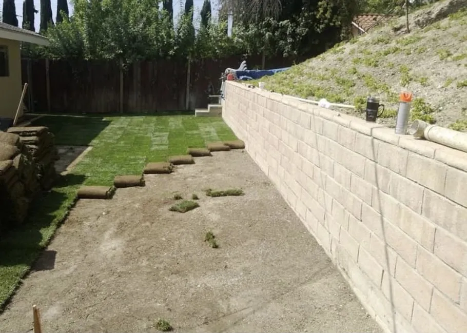Custom landscape design in Santa Clarita, CA - Patriot Waterworks
