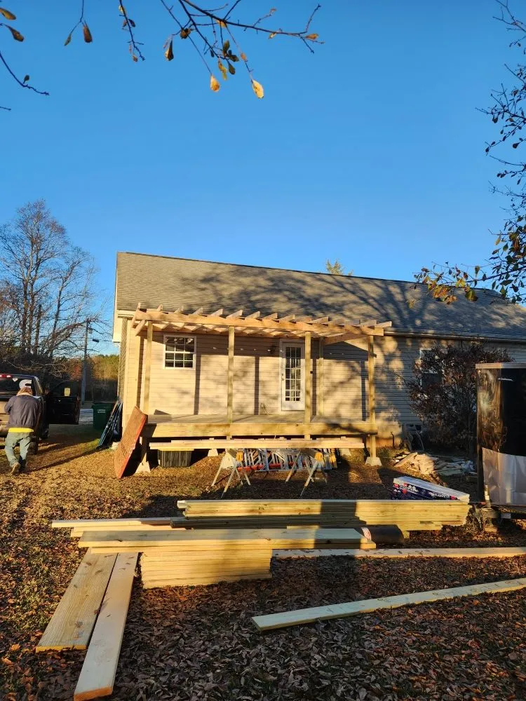 Trusted outdoor landscaping in Salem, SC by Patriotic Services