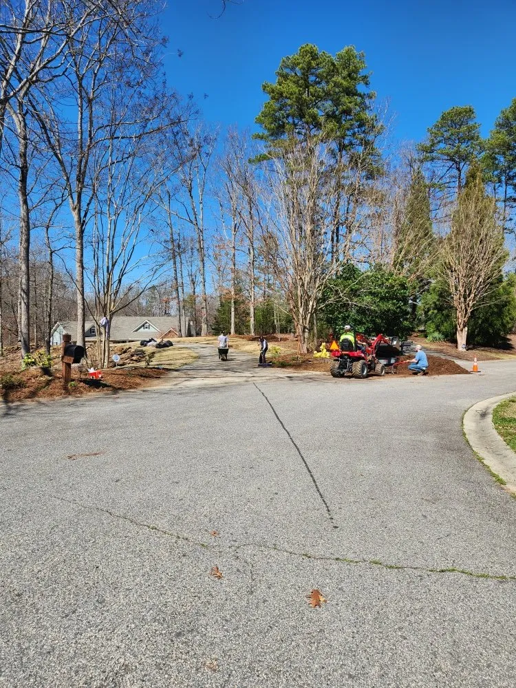 Local landscape design in Salem, SC by Patriotic Services
