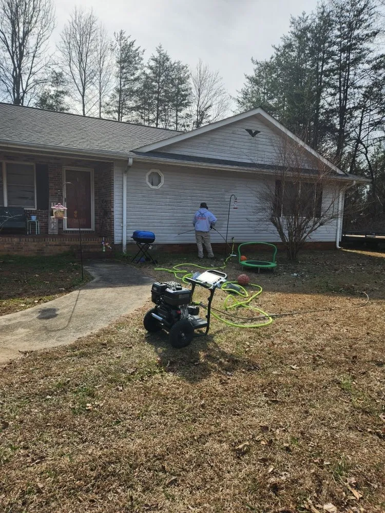 Custom outdoor landscaping in Salem, SC - Patriotic Services