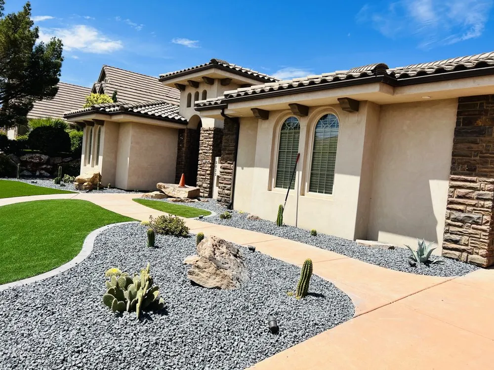 Affordable landscape design in St. George, UT - Patriots Landscaping