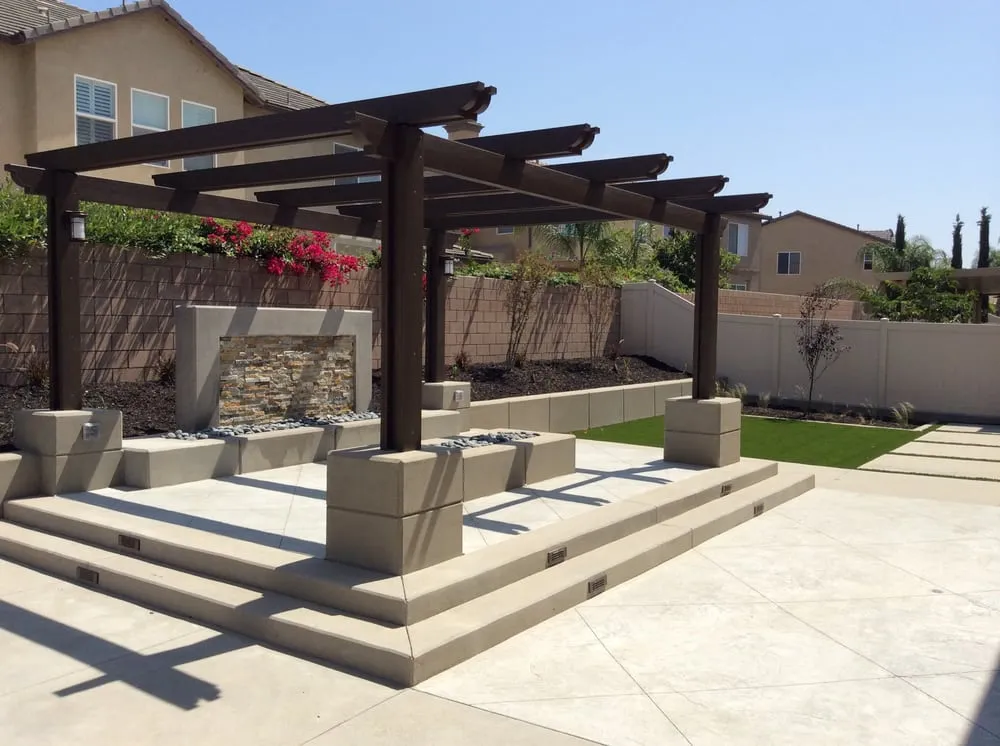 Reliable landscape installation in Perris, CA by Patron Construction