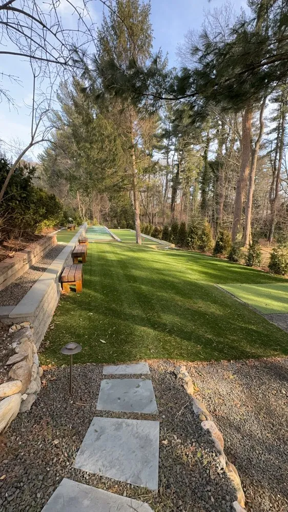 Professional lawn mowing service in Farmingdale, NY - Patron Masonry