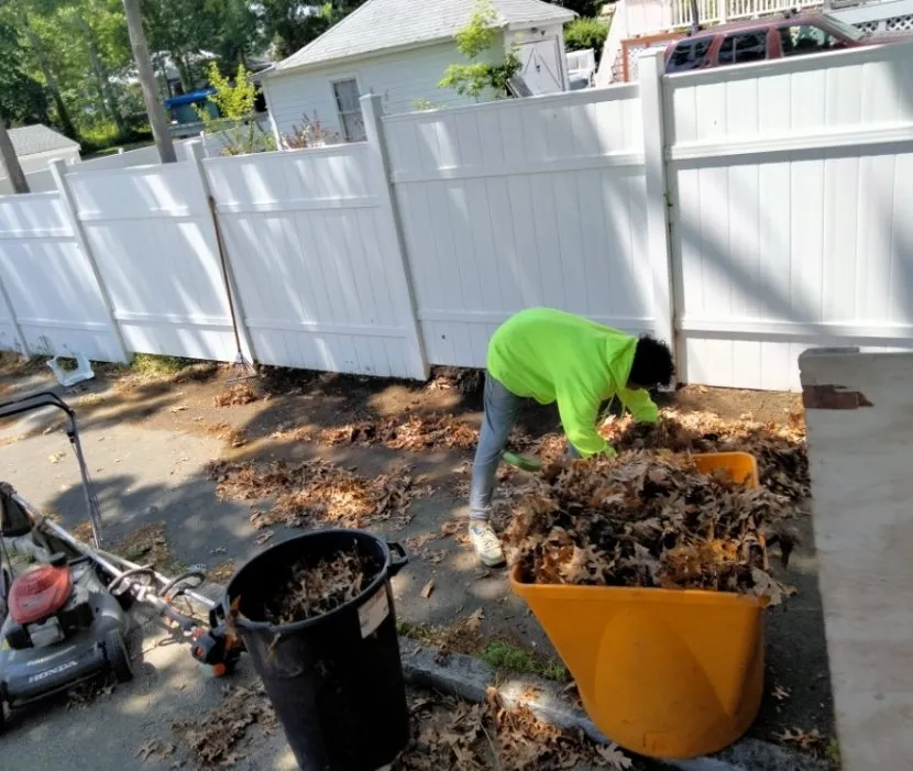 Local yard cleanup service in Boston, MA - Pats Landscaping & Junk Removal