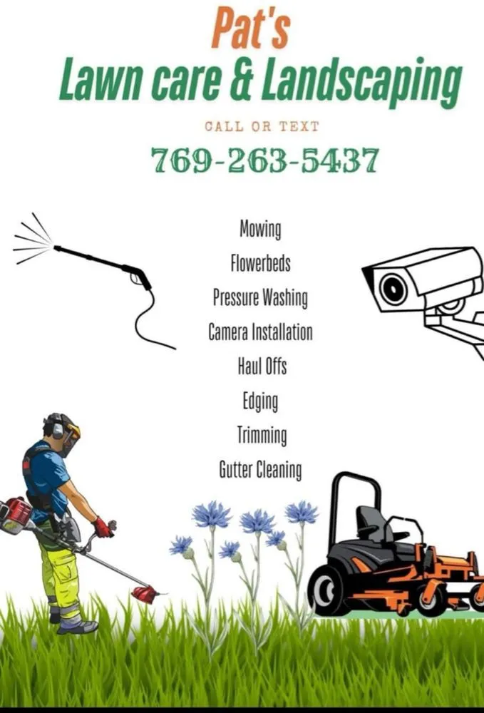 Professional residential landscaping for outdoor upgrades in Natchez, MS by Pat's Lawn Care & Landscaping