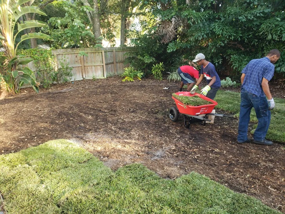 Trusted landscaping services in Tampa, FL by Pats Sod Service