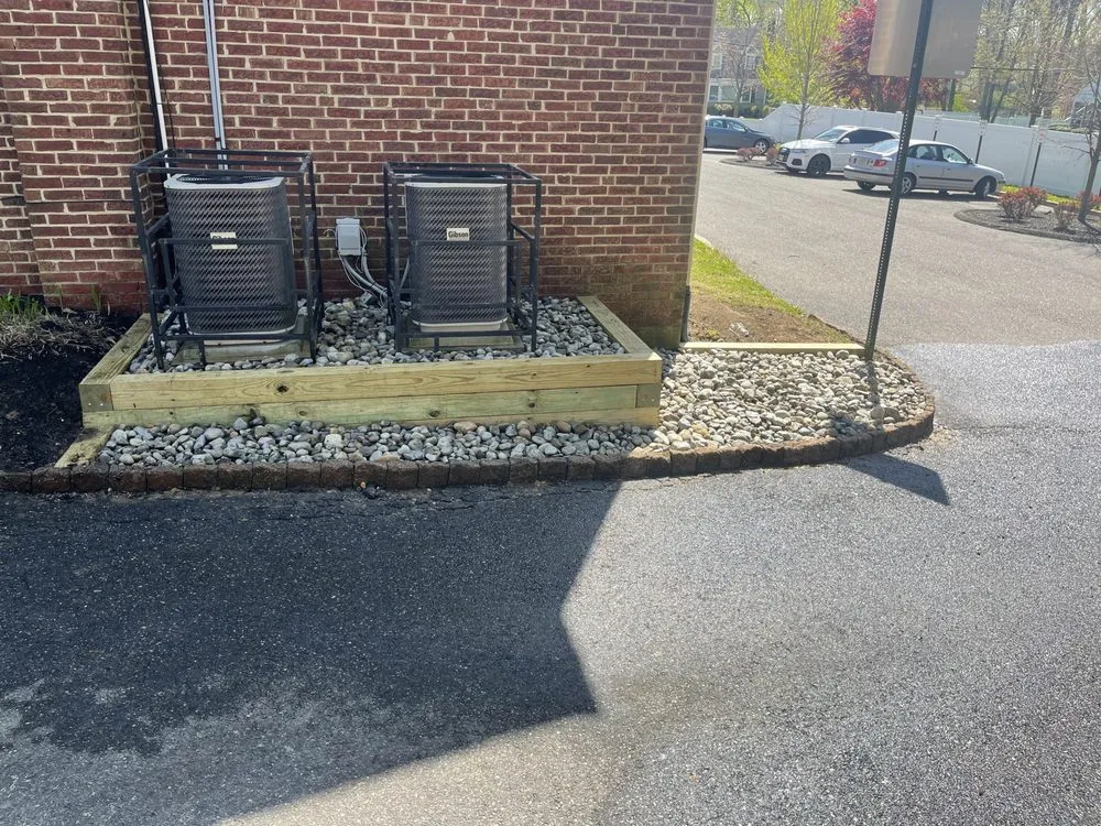 Professional outdoor landscaping with custom design in Hammonton, NJ by Pattons Property Preservation