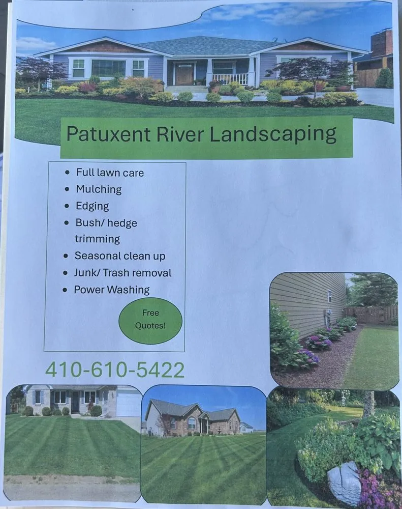 Custom yard cleanup service in Prince Frederick, MD - Patuxent River Landscaping