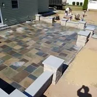 Custom yard cleanup service in Warminster, PA by Paul Angelo's Landscape Construction