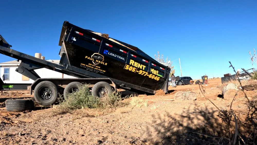 Affordable residential landscaping for residential properties across Bosque Farms, NM - Paul Hauls Junk Removal