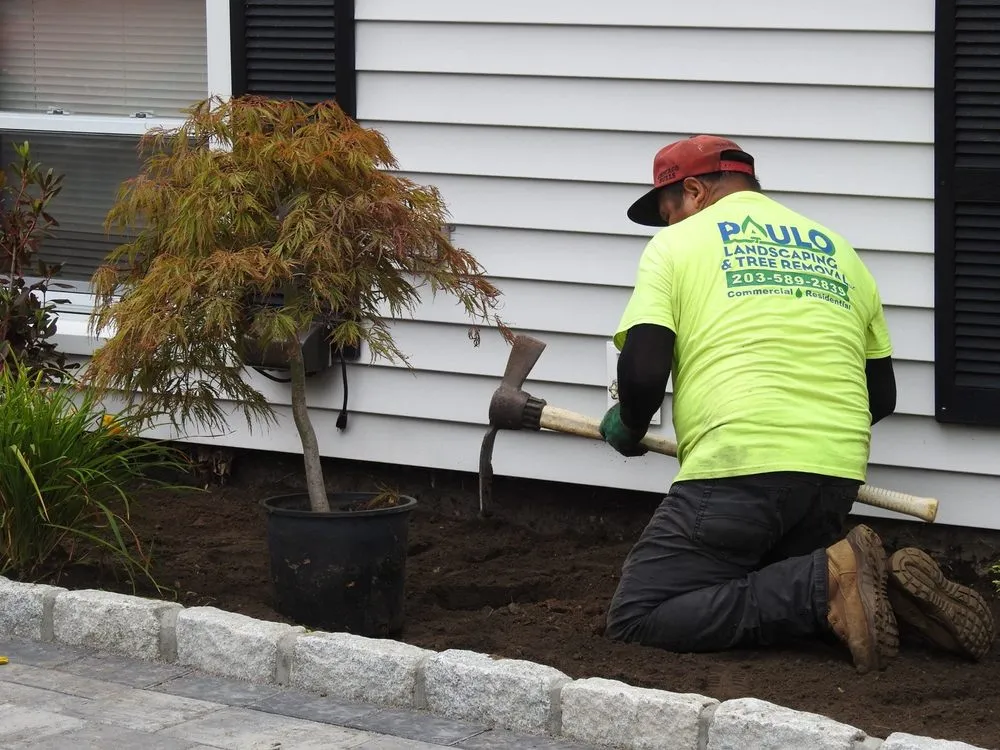 Professional landscape design in Orange, CT by Paulo's Landscaping & Tree Removal