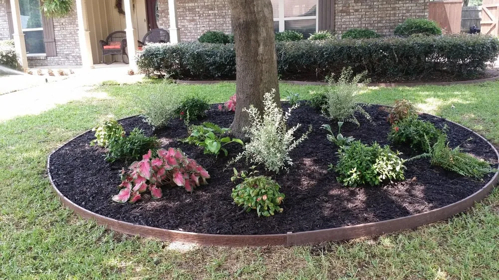Expert garden landscaping for residential properties in Grapevine, TX by Paulo's Lawn Care & Landscape