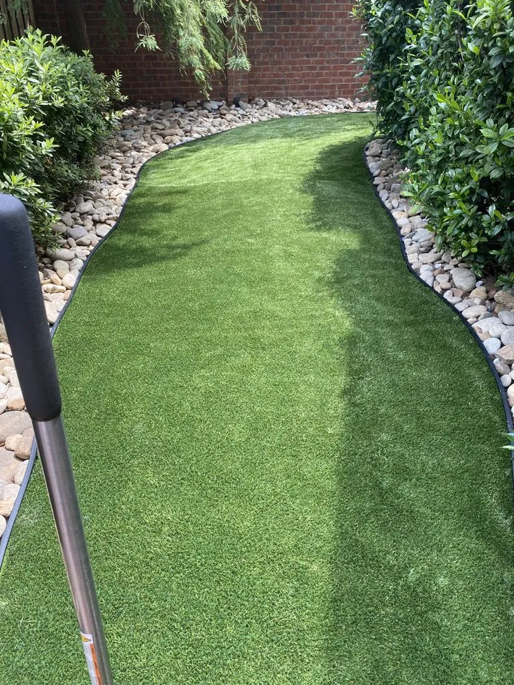 Professional yard maintenance for residential properties in Greenville, SC by Paul's Garden Service