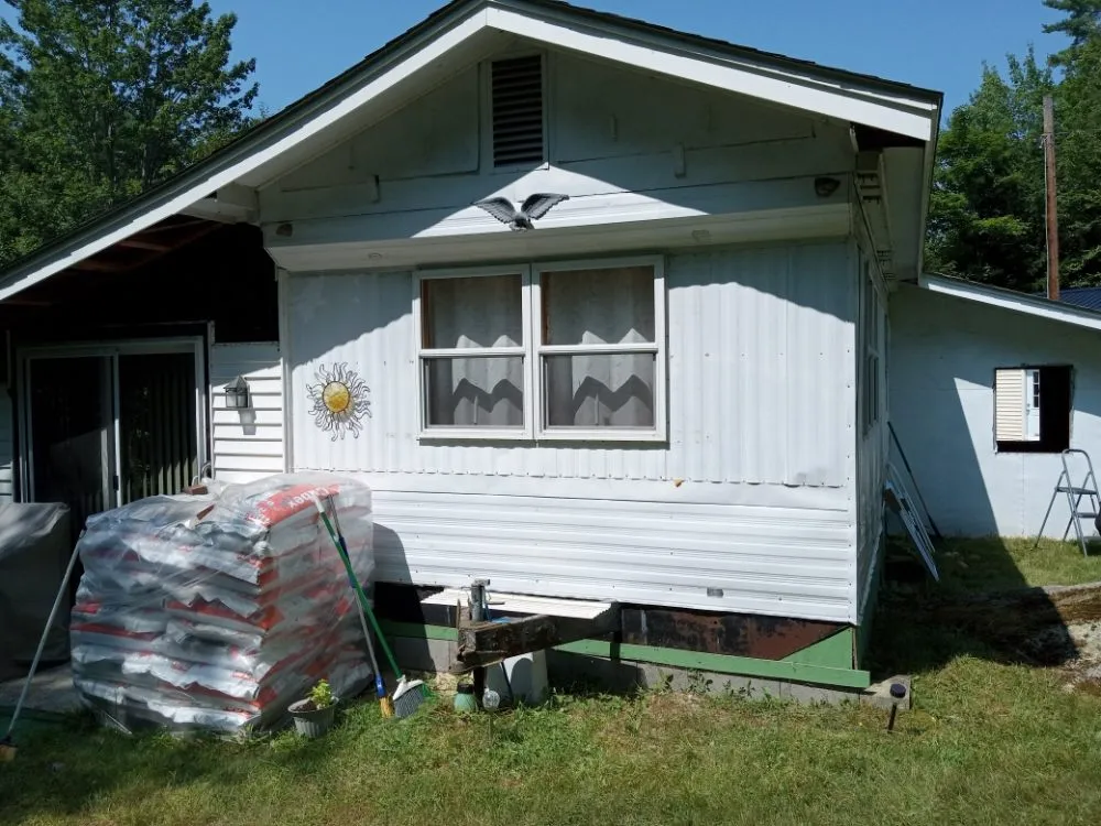 Custom residential landscaping near you in Littleton, NH by Pauls Handy Services Carpentry & More